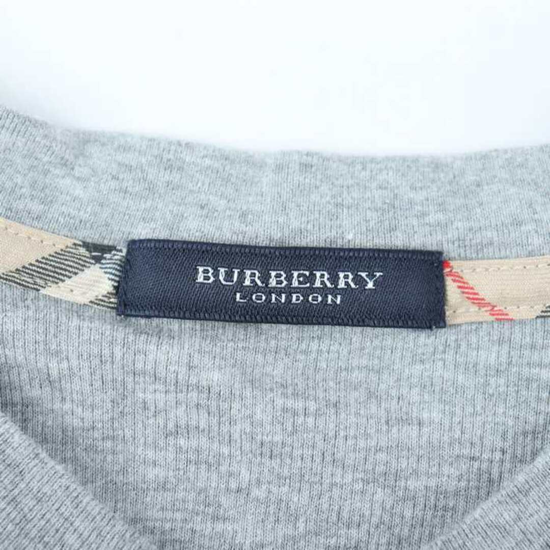 BURBERRY(バーバリー)のバーバリー 半袖Ｔシャツ トップス レディース Lサイズ グレー BURBERRY レディースのトップス(Tシャツ(半袖/袖なし))の商品写真