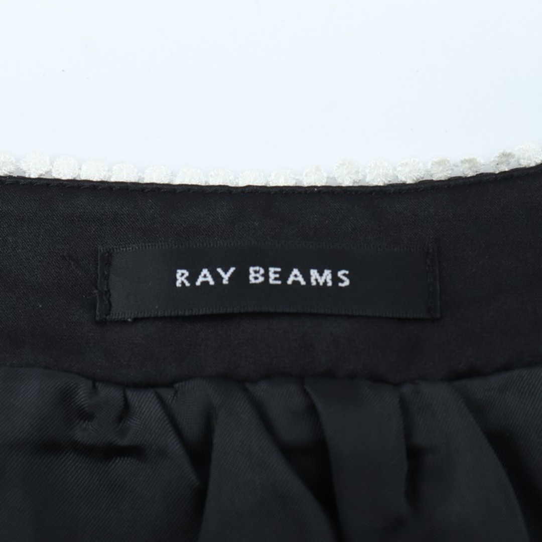Ray BEAMS(レイビームス)のレイビームス ワンピース トップス 半袖 花柄 レディース ﾌﾘｰサイズ ブラック Ray Beams レディースのワンピース(その他)の商品写真