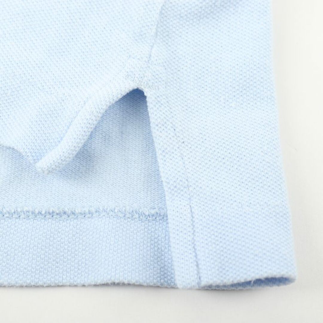 Ralph Lauren(ラルフローレン)のラルフローレン ポロシャツ トップス 半袖 スキニー レディース Lサイズ ブルー RALPH LAUREN レディースのトップス(ポロシャツ)の商品写真
