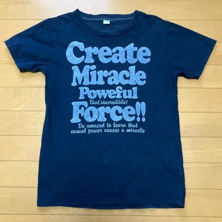 Tシャツ　ネイビー　Create Miracle(Tシャツ(半袖/袖なし))