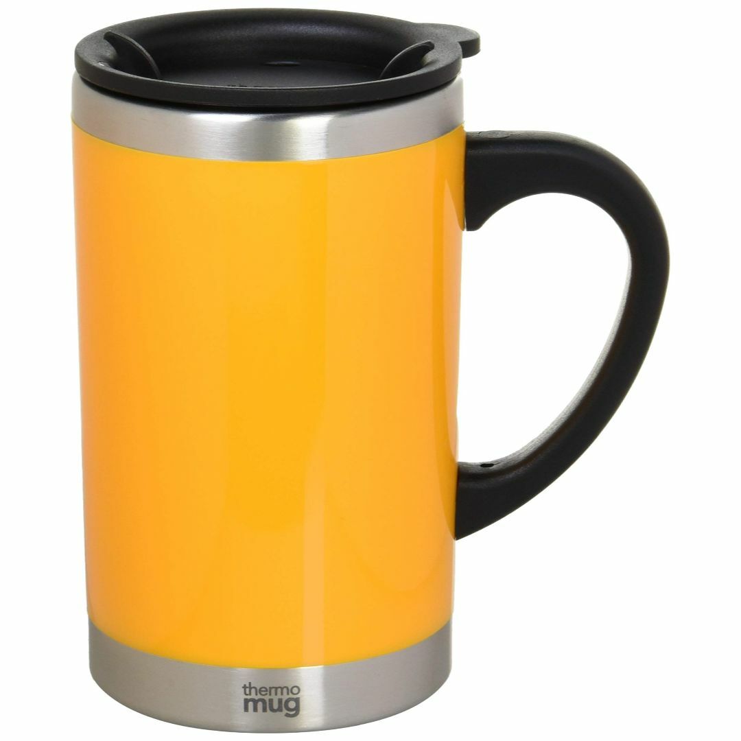 色: イエローthermo mug(サーモマグ) スリムマグ YELLOW インテリア/住まい/日用品のキッチン/食器(弁当用品)の商品写真