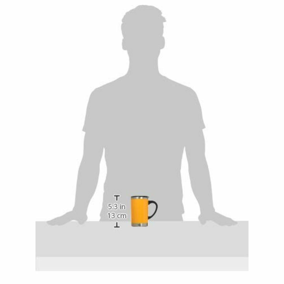 色: イエローthermo mug(サーモマグ) スリムマグ YELLOW インテリア/住まい/日用品のキッチン/食器(弁当用品)の商品写真
