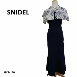 スナイデル(SNIDEL)の美品 SNIDEL スナイデル ワンピース ノースリーブ おしゃれ(ロングワンピース/マキシワンピース)