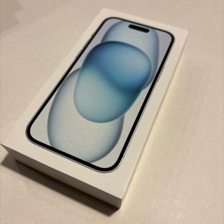 アップル(Apple)のiPhone15  空箱　128GB  ブルー　Apple  iPhone(その他)