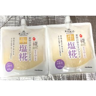 マルコメ - マルコメ プラス糀 生塩糀 お徳用 400g ２個セット