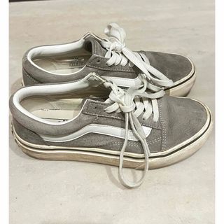 ヴァンズ(VANS)のvans 厚底 スニーカー グレー(スニーカー)