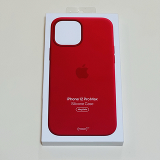 アップル(Apple)のApple iPhone12 ProMax シリコーンケース MHLF3FE/A(iPhoneケース)