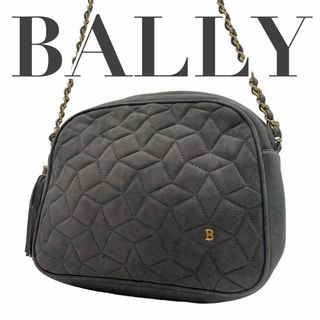 Bally - BALLY バリー　s49 レザー　キルティング　チェーン　ショルダーバッグ