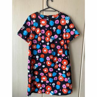 マリメッコ(marimekko)のMarimekko★極美品★FREESIA FIONA日本限定ワンピース(ミニワンピース)