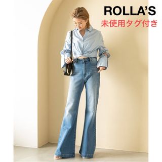 ローラズ(ROLLA'S)の未使用タグ付き ROLLA’S ローラス フレア デニムパンツ 26(デニム/ジーンズ)