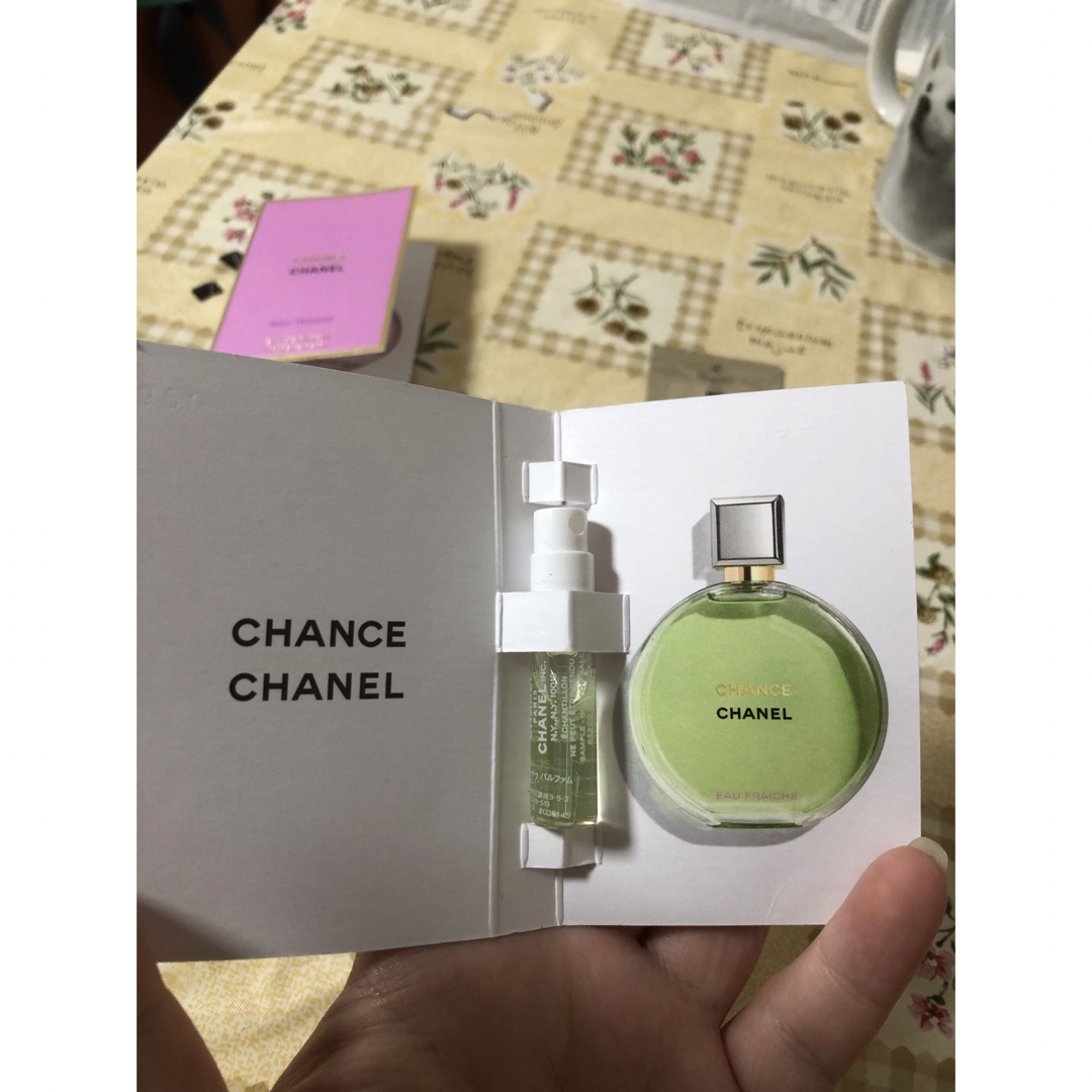 CHANEL(シャネル)のシャネルチャンス オー タンドゥル オードゥ パルファム サンプルセット コスメ/美容の香水(香水(女性用))の商品写真