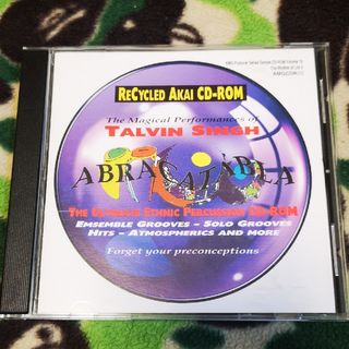 TALVAN SINGH abracatabla AKAI CD-ROM(ソフトウェア音源)