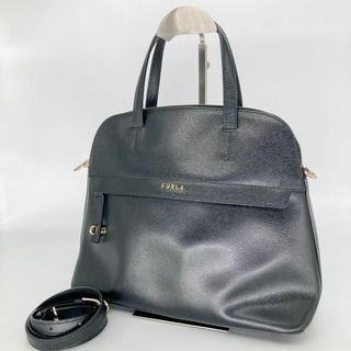 フルラ(Furla)の✨美品✨FURLA フルラ　パイパー 2wayショルダーバッグ　新型　ブラック(ショルダーバッグ)