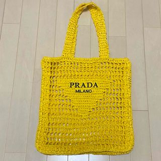 PRADA - 最終価格　PRADA  ノベルティ　ト－トバッグ イエロー