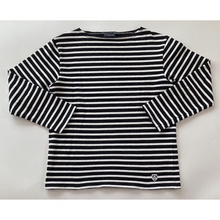 オーシバル(ORCIVAL)のORCIVAL フランス製 バスクシャツ 4 ブラック×ホワイト (Tシャツ/カットソー(七分/長袖))