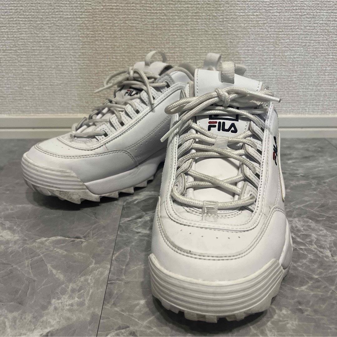 FILA(フィラ)のFILA DISRUPTOR 26.5cm 白  メンズの靴/シューズ(スニーカー)の商品写真