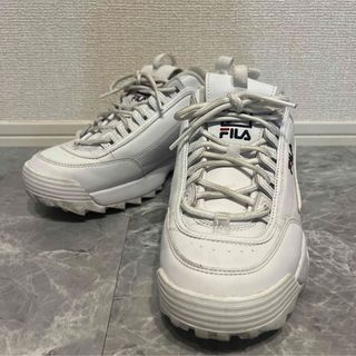 フィラ(FILA)のFILA DISRUPTOR 26.5cm 白 (スニーカー)