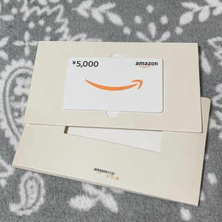 アマゾン(Amazon)のアマゾン　ギフト券　¥5,000分(タブレット)