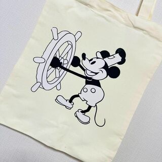 ディズニー(Disney)のミッキーマウス　ディズニー　キャンバス　トートバッグ　帆布(トートバッグ)