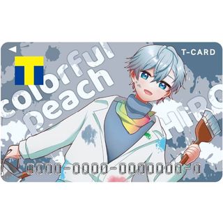 カラフルピーチ　ヒロ　Tポイントカード　Tカード　(新品) 販売終了品(キャラクターグッズ)