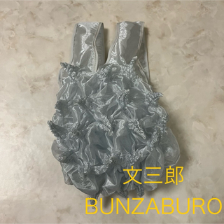 ビームス(BEAMS)の完売限定品bunzaburo　ツンツンシアーバッグ　ブルー　AB6610 LN(ハンドバッグ)