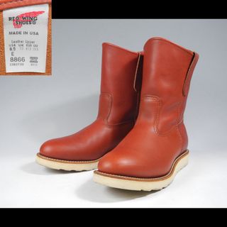 レッドウィング(REDWING)のレッドウィング8866ペコス8.5Eオロラセット羽タグ866 9866犬タグ(ブーツ)