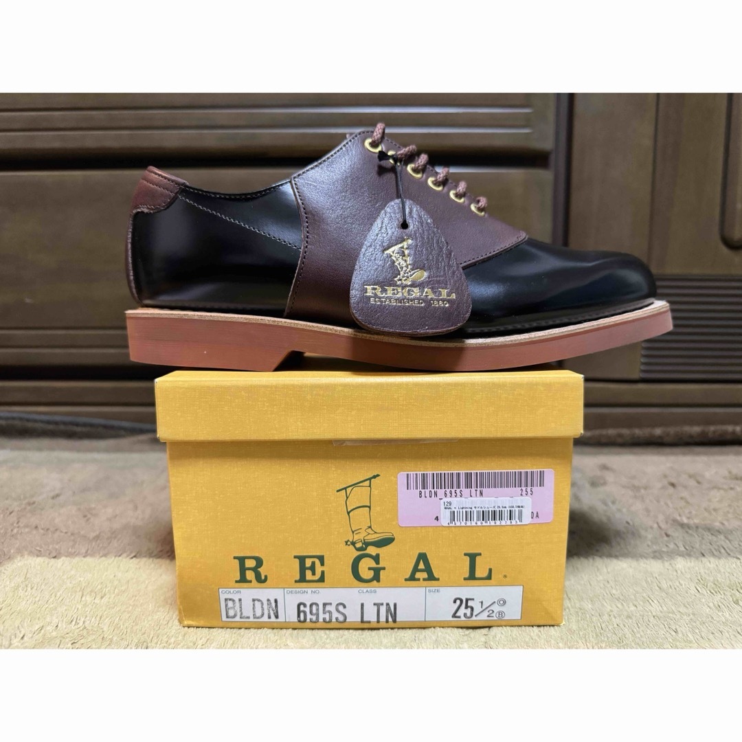 REGAL(リーガル)のREGAL  Lightning サドルシューズ  25.5cm 新品 メンズの靴/シューズ(ドレス/ビジネス)の商品写真