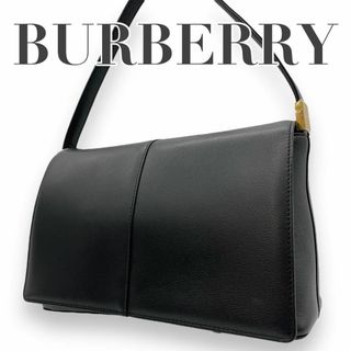 バーバリー(BURBERRY)の極美品　Burberry バーバリー　b1 黒　レザー　ハンドバッグ　ブラック(ハンドバッグ)