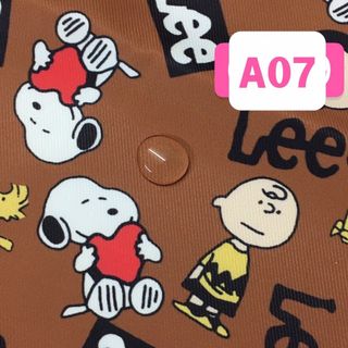 A07スヌーピーLeeコラボ生地超撥水布生地ハギレ ハンドメイド