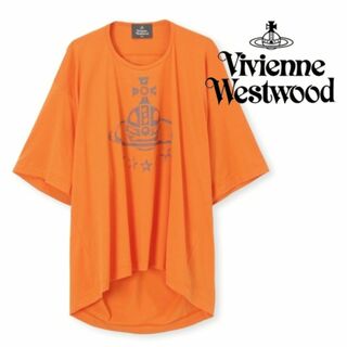 ヴィヴィアンウエストウッド(Vivienne Westwood)の新品【ヴィヴィアンウエストウッド MAN】ORB STARS ビッグTシャツ F(Tシャツ/カットソー(半袖/袖なし))