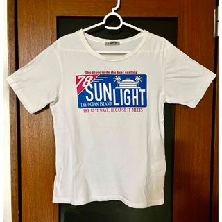 ダブルフォーカス　Ｔシャツ　プリント　レディース　Ｌ　Doublefocus(Tシャツ(半袖/袖なし))