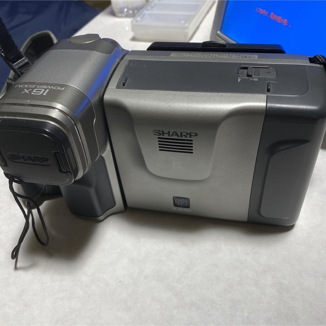 SHARP - SHARP Video8 液晶ビデオカメラ VL-EL-450の通販 by SHARP - SHARP Video8 液晶ビデオカメラ VL-EL-450の通販 by