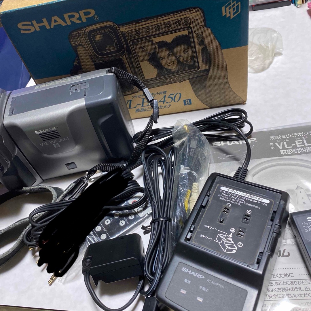 SHARP - SHARP Video8 液晶ビデオカメラ VL-EL-450の通販 by SHARP - SHARP Video8 液晶ビデオカメラ VL-EL-450の通販 by