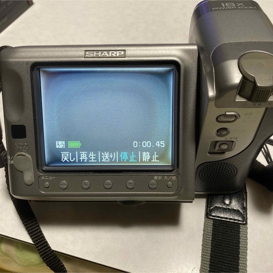 SHARP - SHARP Video8 液晶ビデオカメラ VL-EL-450の通販 by SHARP - SHARP Video8 液晶ビデオカメラ VL-EL-450の通販 by
