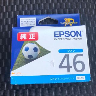 エプソン(EPSON)のエプソン 純正品 インク 46 シアン(PC周辺機器)