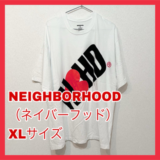 NEIGHBORHOOD - 【新品♪︎試着のみ】ネイバーフッド　半袖Tシャツ　ホワイト　XLサイズ