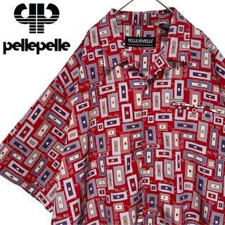 ペレペレ(PELLE PELLE)のpelle pelle ペレペレ 総柄 オープンカラー 開襟 シャツ  XXL(シャツ)