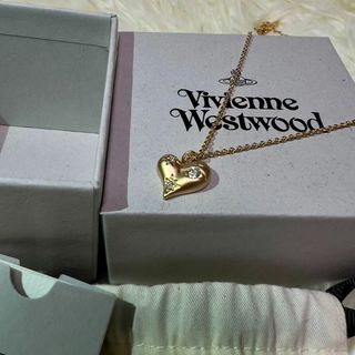 ヴィヴィアンウエストウッド(Vivienne Westwood)の新品 ヴィヴィアンウエストウッド アリスハート ネックレス ゴールド(ネックレス)