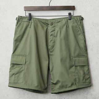 ミリタリーショップWAIPER 米軍 BDU ショートパンツ OLIVE S(ショートパンツ)