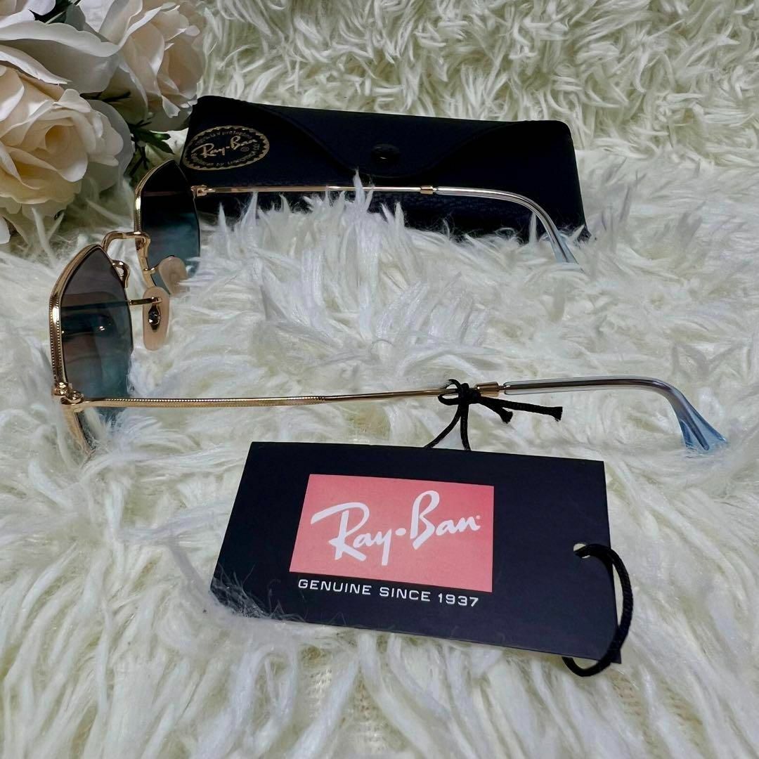 Ray-Ban(レイバン)の【新品未使用】Ray-Ban OCTAGONAL RB3556N 91233M メンズのファッション小物(サングラス/メガネ)の商品写真