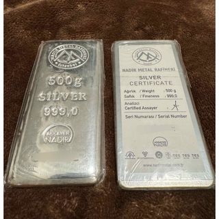 1kg 銀地金　純銀 インゴット Silver LBMA認定　銀　シルバー