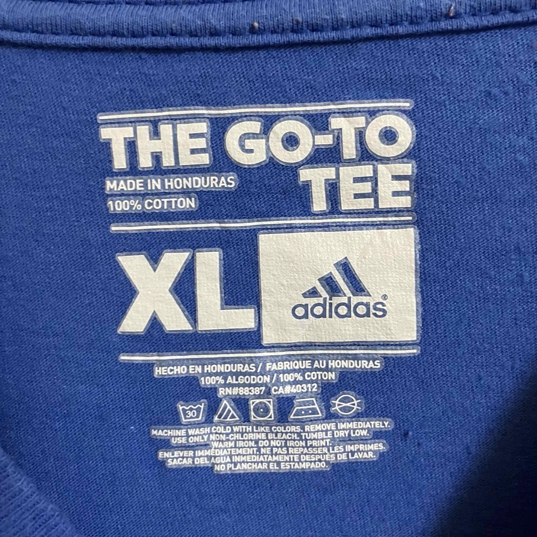 adidas(アディダス)のadidasアディダスNBAオクラホマシティサンダービッグロゴTシャツ青tシャツ メンズのトップス(Tシャツ/カットソー(半袖/袖なし))の商品写真