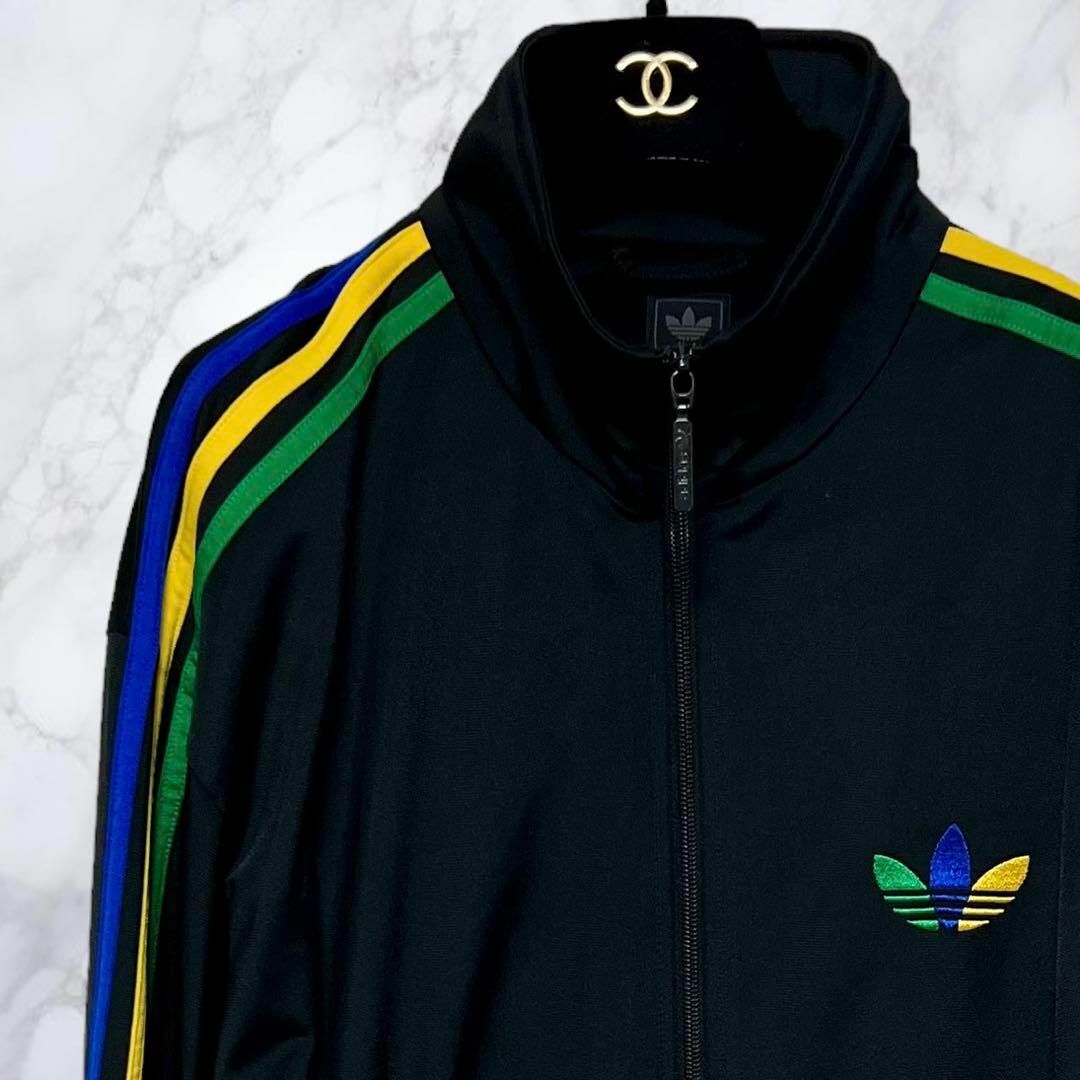 adidas - 希少☆ 2XL アディダス トラックジャケット 刺繍ロゴ adidas - 希少☆ 2XL アディダス トラックジャケット 刺繍ロゴ