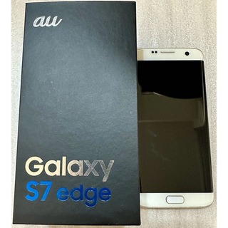 Galaxy S7 edge White 32 GB au(スマートフォン本体)