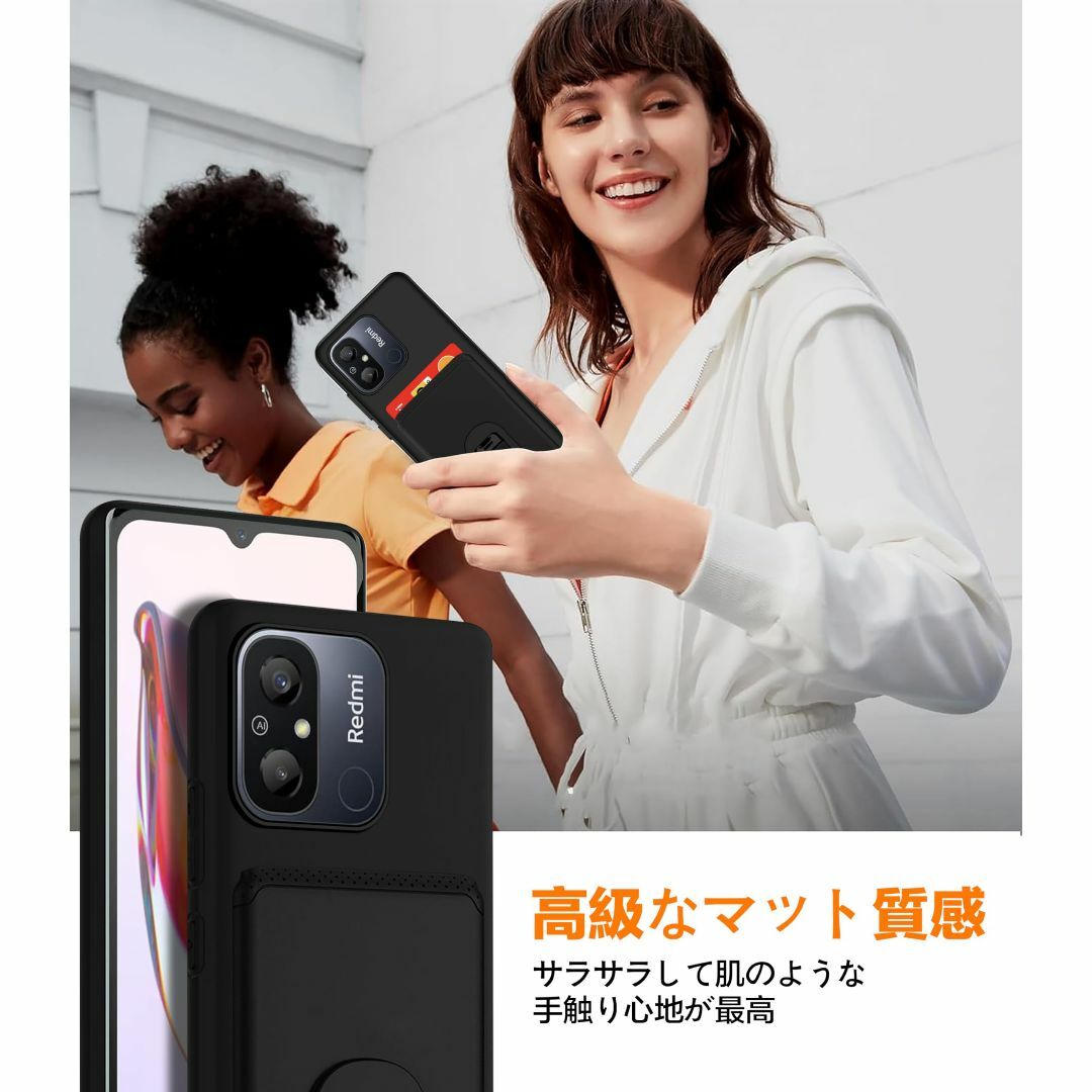 【色:ブラック_サイズ:Galaxy A20/A21】Xiaomi Redmi  スマホ/家電/カメラのスマホアクセサリー(その他)の商品写真