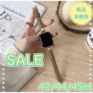 新品　未使用　Apple Watch　アップルウォッチ　レザーバンド　ベルト(腕時計)