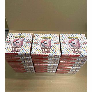 ポケモン(ポケモン)のタクチャン様専用　151 未開封シュリンク付き　21BOX(Box/デッキ/パック)