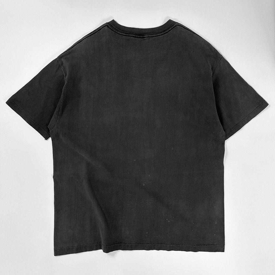 VINTAGE(ヴィンテージ)のUSA製◎80s ビンテージ BATMAN Tシャツ 雰囲気◎ フェードブラック メンズのトップス(Tシャツ/カットソー(半袖/袖なし))の商品写真