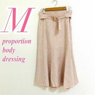 PROPORTION BODY DRESSING - プロポーションボディドレッシング M マーメイドスカート 総柄 きれいめ ピンク