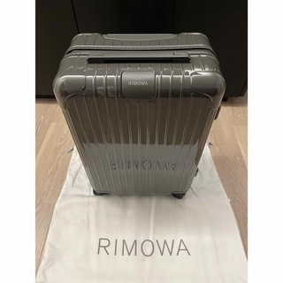 リモワ(RIMOWA)の【新品未使用】リモワ RIMOWA  スーツケース　キャビン　スレートグレー(スーツケース/キャリーバッグ)
